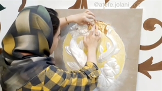 آموزش کامل ورق طلا بخش دوم