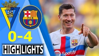 خلاصه بازی کادیز 0-4 بارسلونا ( 19 شهریور 1401 )