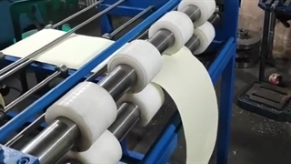 دستگاه چین کن تیغه ای فیلتر هوا خودرو