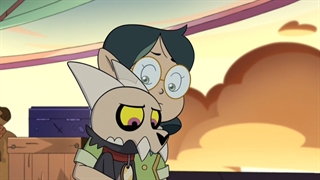 قسمتی از فیلم owl house با زیرنویس چسبیده