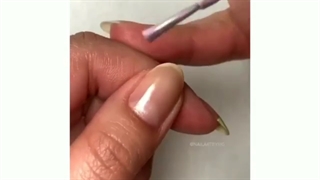 آموزش دیزاین ناخن ♡