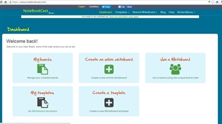 NotebookCast آموزش وایت برد آنلاین