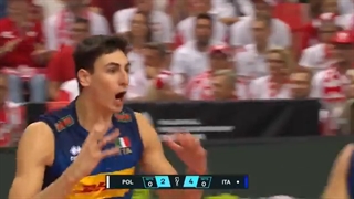 هایلایت بازی بین دو تیم لهستان- ایتالیا در فینال قهرمانی جهان ۲۰۲۲