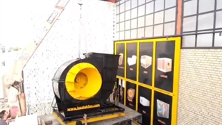 اولین وبرزگ ترین فن سانتریفیوژ غول آسا توسط شرکت کولاک فن