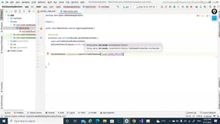 برنامه نویسی اندروید -پایگاه داده بخش 2
