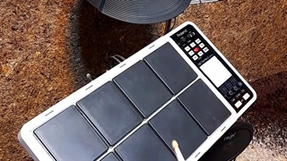 اجرای درامز آموزشی با پرکاشن Spd30  توسط حسن مهدوی