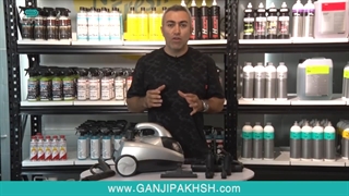صفرشویی خودرو با دستگاه بخارشوی یورو لوکس