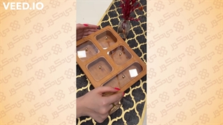 خرید اردوخوری چوبی ۵ خانه