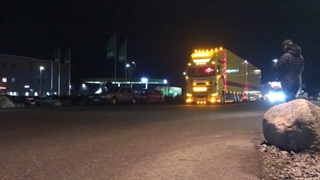 نمایش جذاب  کامیون های اسکانیا و وولو