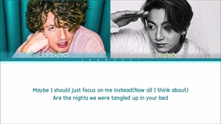 لیریک آهنگ left and right از چارلی پوث و جونگکوک