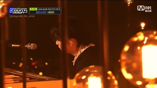 احرای اهنگ Yet To Come در M-net