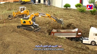 خرید اسباب بازی راهسازی و کامیون کنترلی حرفه ای آسیاوند