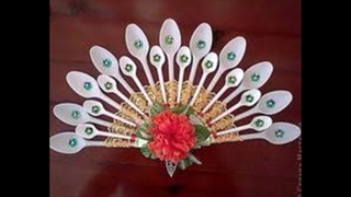 ایده های بامزه با قاشق پلاستیکی