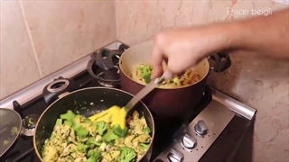 پاستا پنه با مستر فود