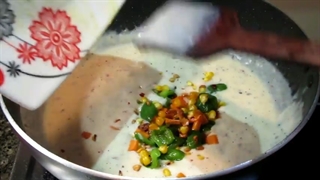 پاستا شیر و خامه