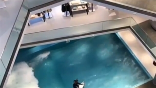 توی زیر زمین خونش اسکی بازی میکنه!!؟