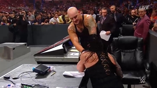 رومن رینز و بارون کوربین در رویال رامبل 2020