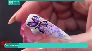 طراحی ناخن به روش بسیار شیک و جدید