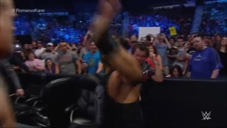 مسابقه رومن رینز و Kane در Smackdown 2015 ماه May 14