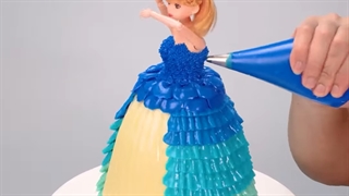 تزیین کیک به روش پرنسس های دیزنی