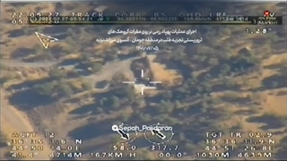 14010700: تصاویری از عملیات موشکی و پهپادی علیه تروریست‌های تجزیه طلب