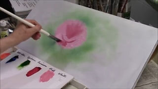 Rose painting
