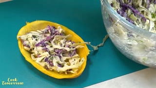 طرز تهیه سالاد انبه (مجله پاورقی)