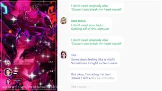 آهنگ ببی رکسا و ایتزی(ریوجین و یجی)break my heart myself