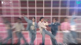 اجرای آهنگ (dynamite) بی تی اس در کنسرت بوسان 2022