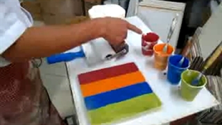 آموزش استفاده از غلطک طرحدار