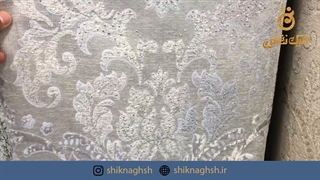 پرده مخمل داماس کد 5849