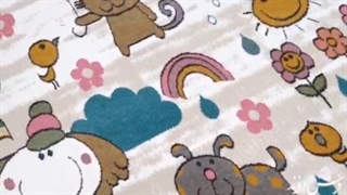 فرش کودک ماشینی 500 شانه