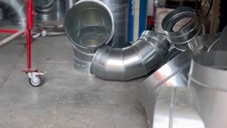 ساخت ونصب انواع کانال اسپیرال گالوانیزه در بوشهر شرکت کولاک فن 09121865671