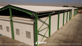 سالن مرطوب ساخته شده با استفاده از ساندویچ پانل دنیای ماموت