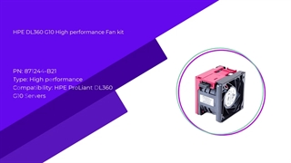 فن سرور اچ پی HPE DL360 Gen10 High Performance Fan Kit با پارت نامبر 871244-B21