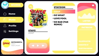 اهنگ بی کلام ASAP از گروه Stayc