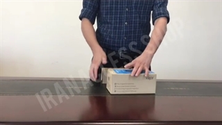 آنباکسینگ یا جعبه گشایی دستگاه حضور و غیاب AC2200-ایران اکسس