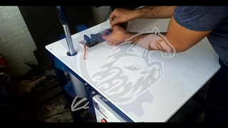 دستگاه دوخت نایلون 8 لایه عرض 3 متر