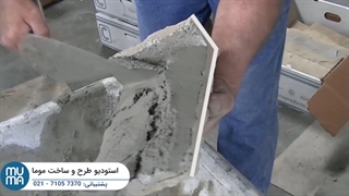 آموزش نصب سنگ آنتیک با چسب