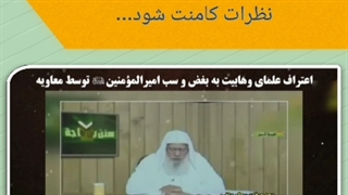 تصریح وهابیت به ناسزا گویی به امام علی علیه السلام روحی له فدا