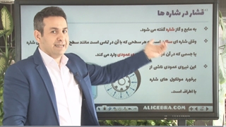 آموزش کامل فیزیک درس فشار در شاره ها از حسین هاشمی