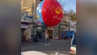 بالن تبلیغاتی دوطرفه برای تعمیرگاه