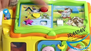 اسباب بازی اتوبوس مدرسه (موزیکال+حرکتی+آموزشی) هولی تویز