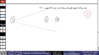 المپیاد فیزیک (حل سوالات مرحله اول المپیاد فیزیک/21)