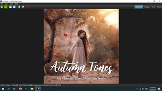 اکشن رنگ و نور در فتوشاپ