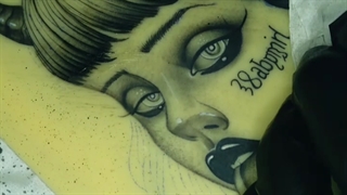 آموزش تاتو بدن میلاد فراهانی 09223729094