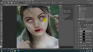 ویرایش هالووین   اکشن فتوشاپ  افکت هالووین