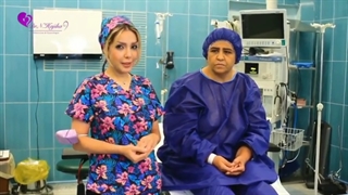 خارج کردن رحــــم برای مادربزرگ نویان جان