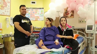 زایمان سزارین جذاب و شاد - تولد مهرسام جان  