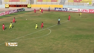 خلاصه بازی پارس جنوبی جم 1 - خوشه طلایی ساوه 0